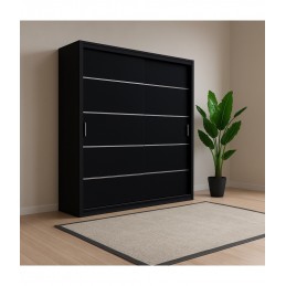 Dulap OTTO Negru 220 cm -...