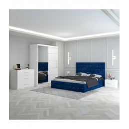 Dormitor Eric Albastru +...
