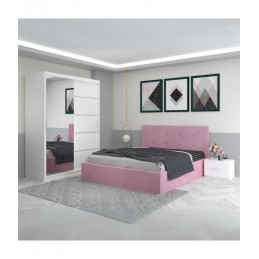 Dormitor Filip Roz Cu Pat...