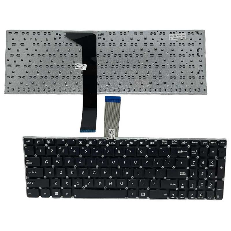 Tastatura laptop Asus F550J US fara rama enter mic engross