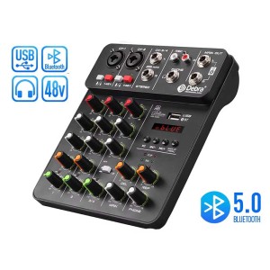 Mixer 4 canale USB BT 48W engross