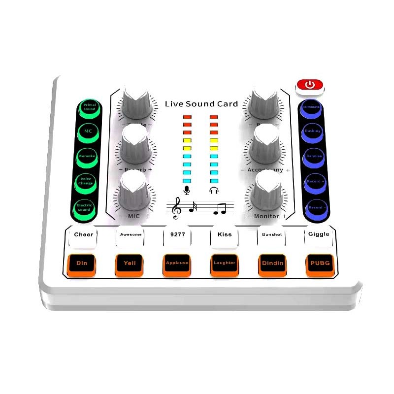 Mixer audio M8 USB engross