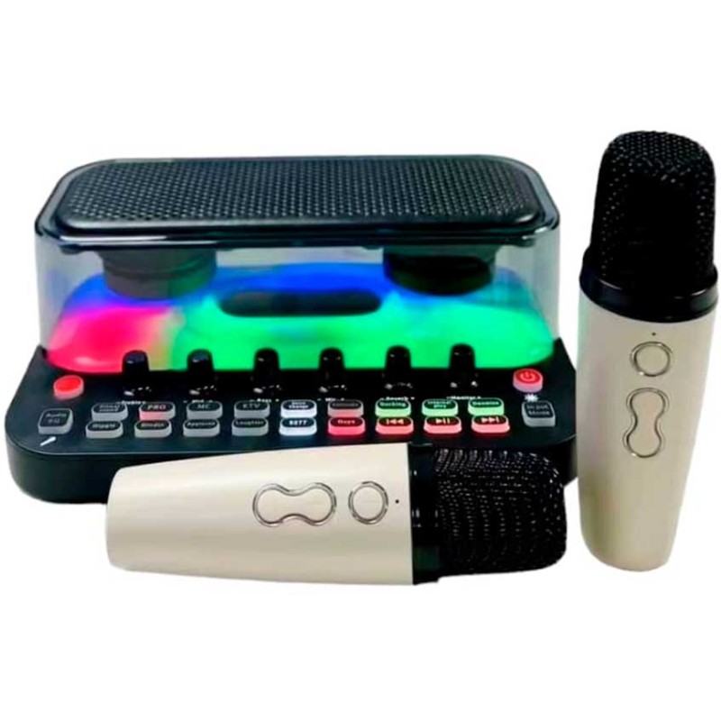Mixer karaoke accu+BT+2 mic SY11 engross