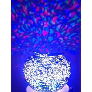 Ornament aluminiu led multicolor engross