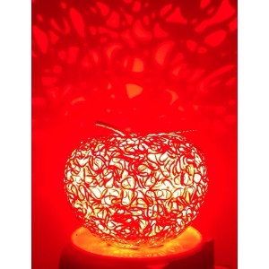 Ornament aluminiu led multicolor cu MP3 engross