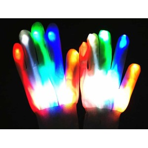Manusi led multicolore pentru petrecere engross