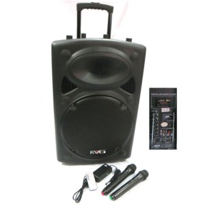 Incinta acustica 15inch ABS MP3+2microfoane engross