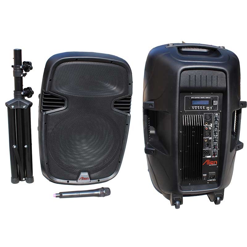 Incinta acustica activa 12inch ABS 2112AMS USB/SD/FM/BT Alien engross