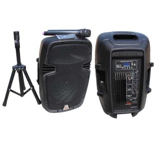 Incinta acustica activa 10inch ABS 2110AMS USB/SD/FM/BT Alien engross