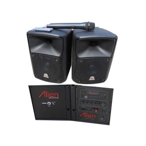 Set 2 boxe ABS 6.5inch 1265 USB/SD/FM/BT Alien engross