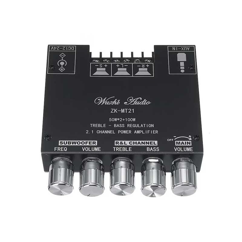 Amplificator audio 2.1 2x50W+100W Bluetooth V5.0 engross