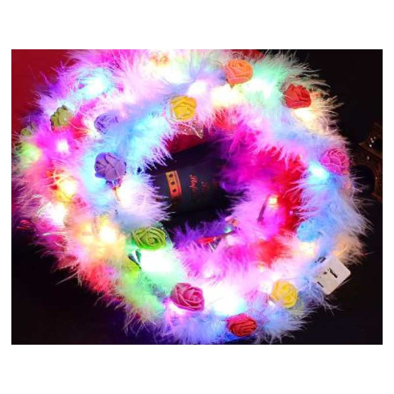Coronita iluminata cu leduri engross