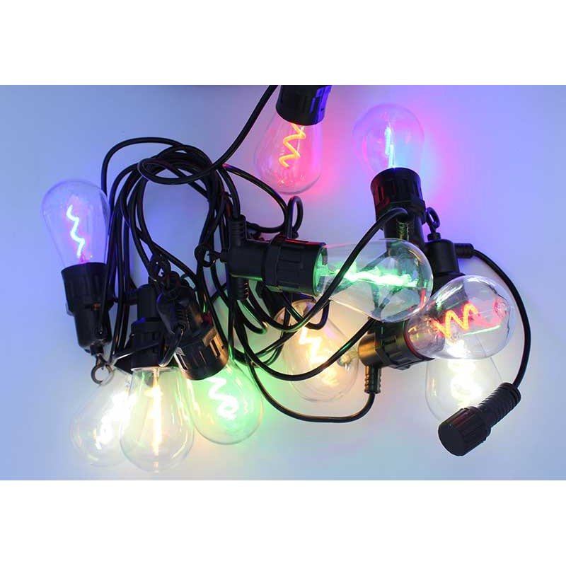 Ghirlanda leduri 5M multicolora engross