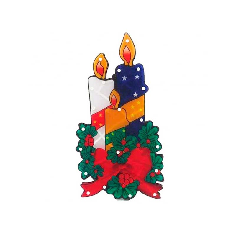Ornament lumanare color engross