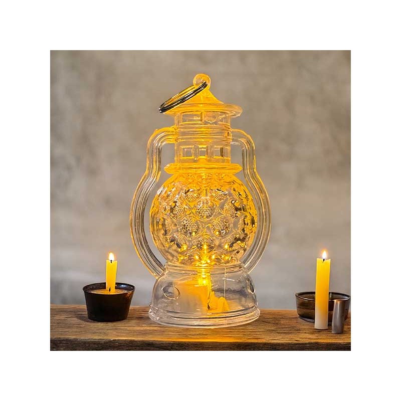 Lumanare led tip felinar engross