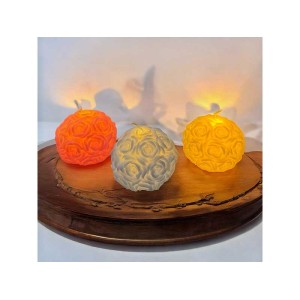 Lumanare led tip floare engross