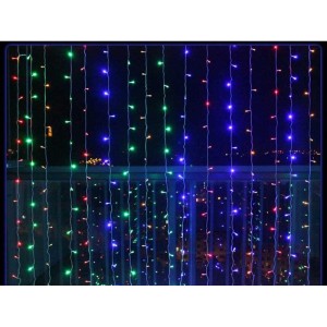 Instalatie perdea 5x1M leduri multicolor engross