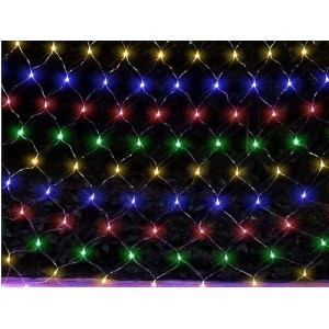 Instalatie plasa 320 leduri 3X3m interconectabil multicolor engross