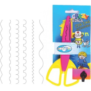 Foarfeca 13cm CNX creativa zig-zag pentru copii engross