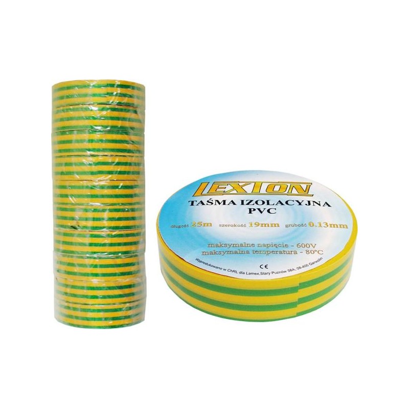 Banda izolier verde 25m engross