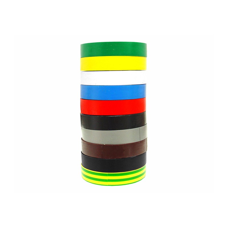 Banda izolier 25m diverse culori set 10buc engross