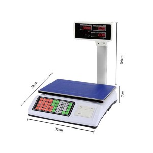 Cantar electronic 10g/50Kg cu imprimanta engross
