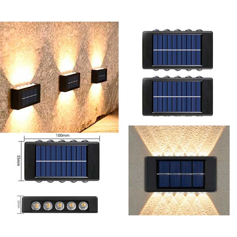 Lampa solara decorativa 10 leduri engross
