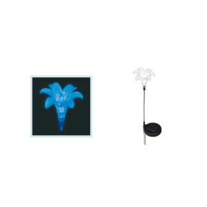 Decoratiune solara pentru gradina floare engross