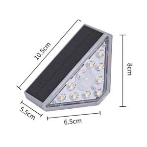 Lampa solara pentru trepte 3.7V 1200mAh engross