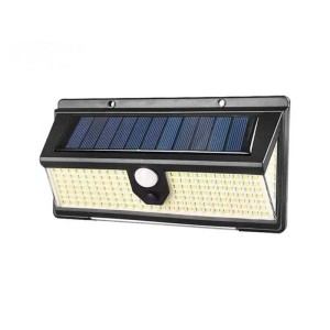Lampa solara 190 leduri rosu si albastru engross