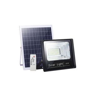 Proiector leduri 25W cu panou solar si acumulator engross