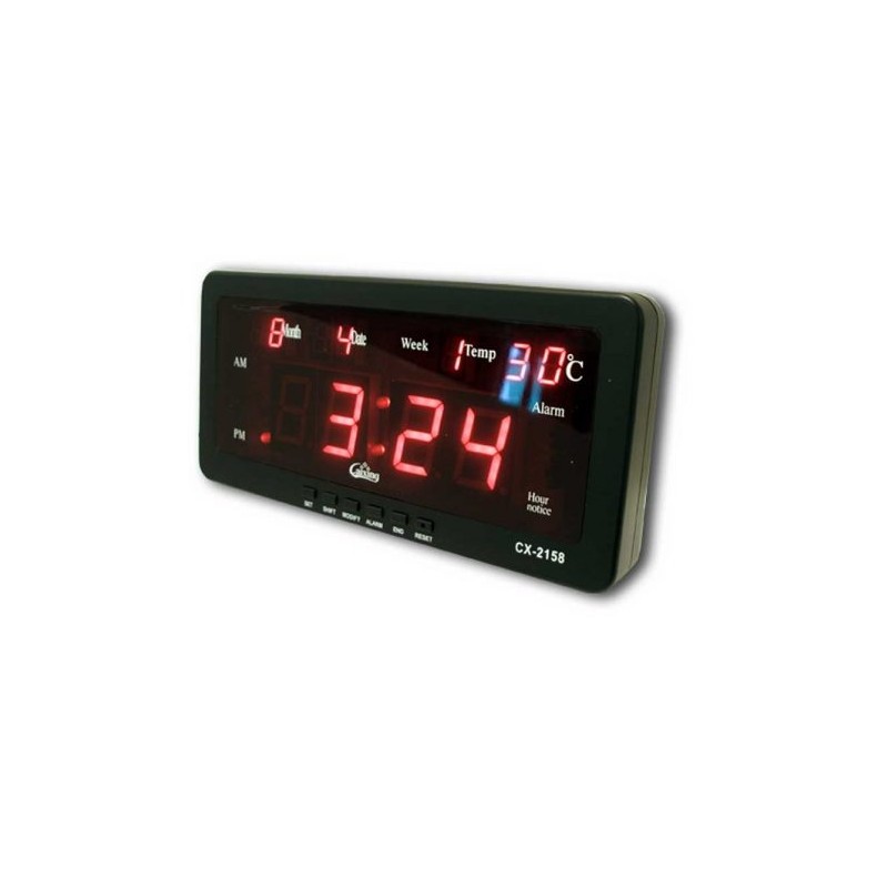 Ceas perete electronic cu led 2158 engross