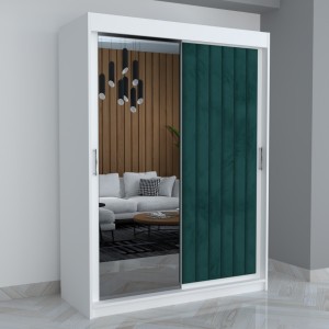 Dressing Luca Verde Tapitat Cu Oglinda
