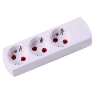 Triplu stecher fara fir (3 gauri) engross