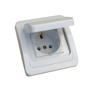 Priza ST cu capac IP22 engross
