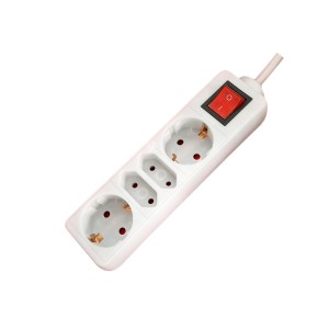 Prelungitor 2schuko+2euro 1.5m cu intr Alien engross