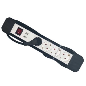 Prelungitor 4cai 5m 3x1.5mm2 cu intr si USB HQ Alien engross