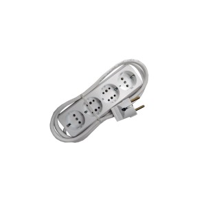 Prelungitor bachelita 4cai 2m 3x1.5mm2 alb engross