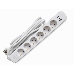 Prelungitor 6cai cu USB+tip C 5m engross