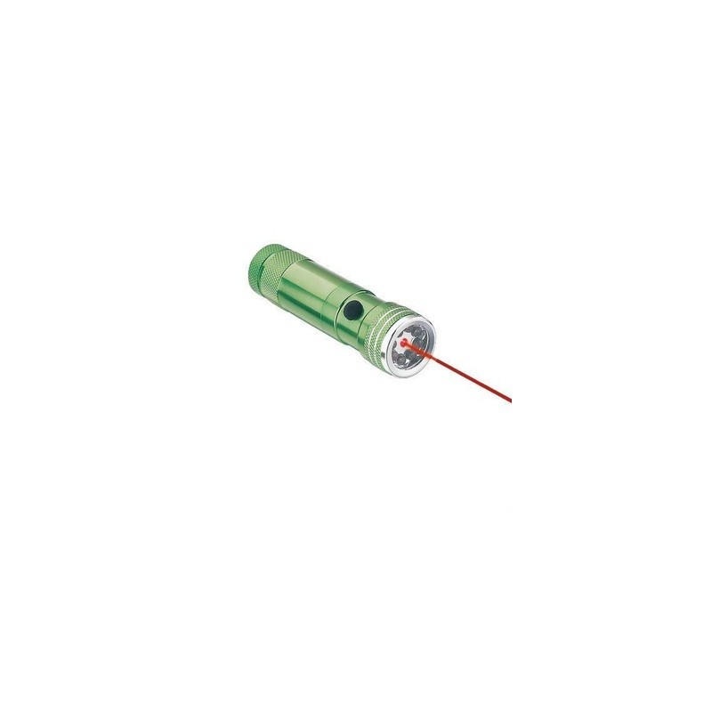 Lanterna 8 leduri + laser engross
