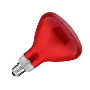 Bec infrarosu 100W E27 Avide Full Red engross