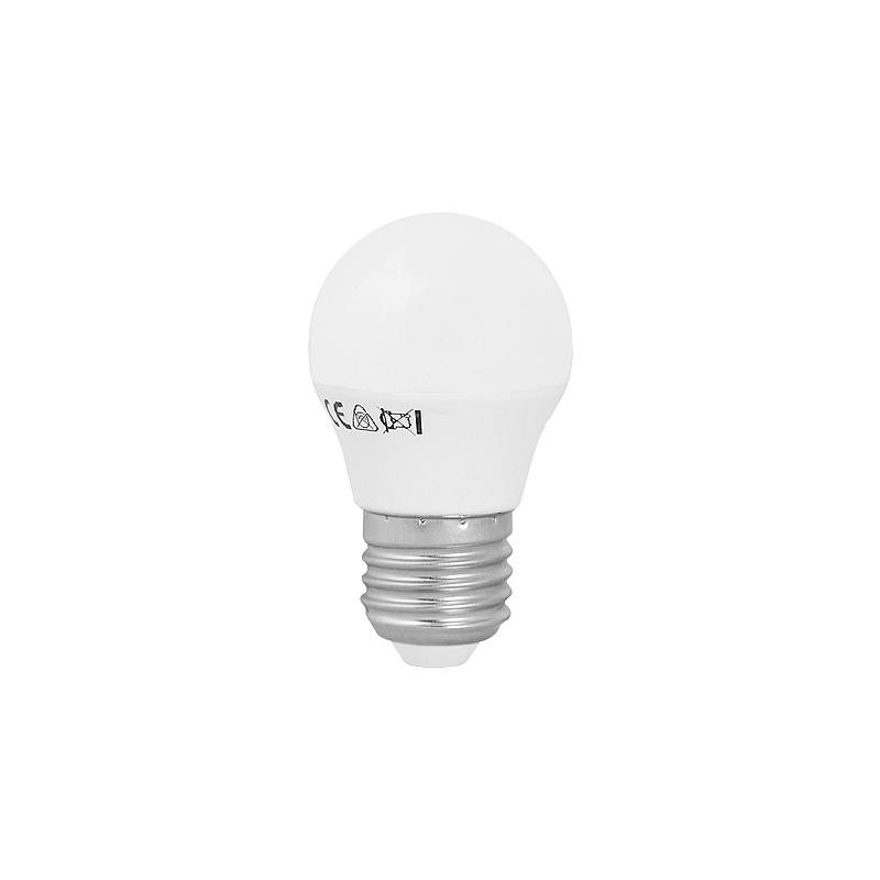 Bec leduri G45 E27 9W alb cald engross