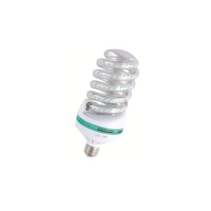 Bec leduri spiralat 5W E27 alb cald engross