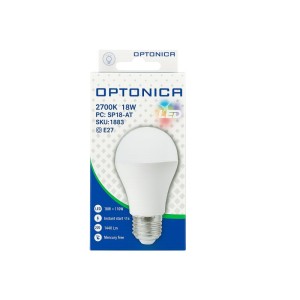 Bec leduri 18W E27 Optonica lumina calda engross