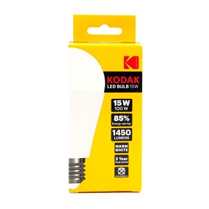 Bec leduri Kodak 15W E27 cald engross