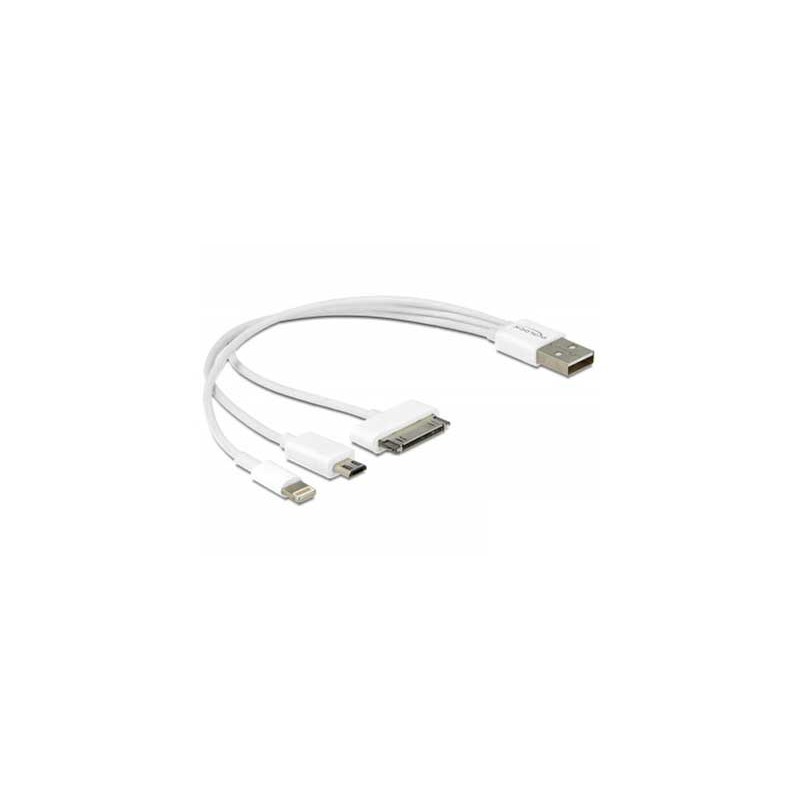 Cablu USB 3 mufe Iphone/microusb/Samsung engross