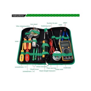 Trusa reparatie telefoane cu multimetru si letcon BST-113 engross