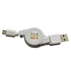 Cablu microusb cu fir retractabil engross