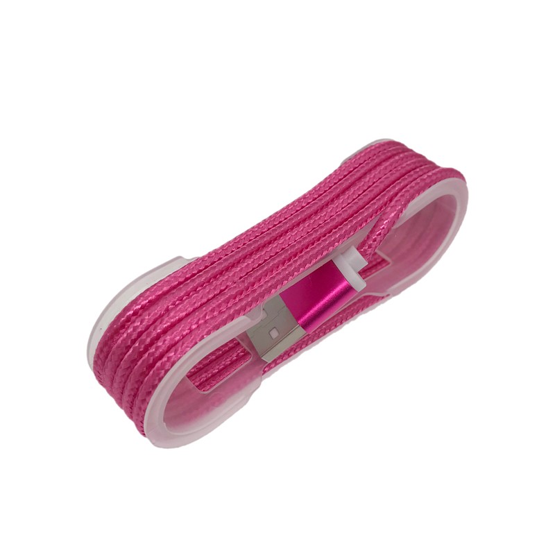 Cablu microusb textil mov engross