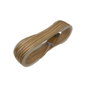 Cablu Iphone textil auriu engross